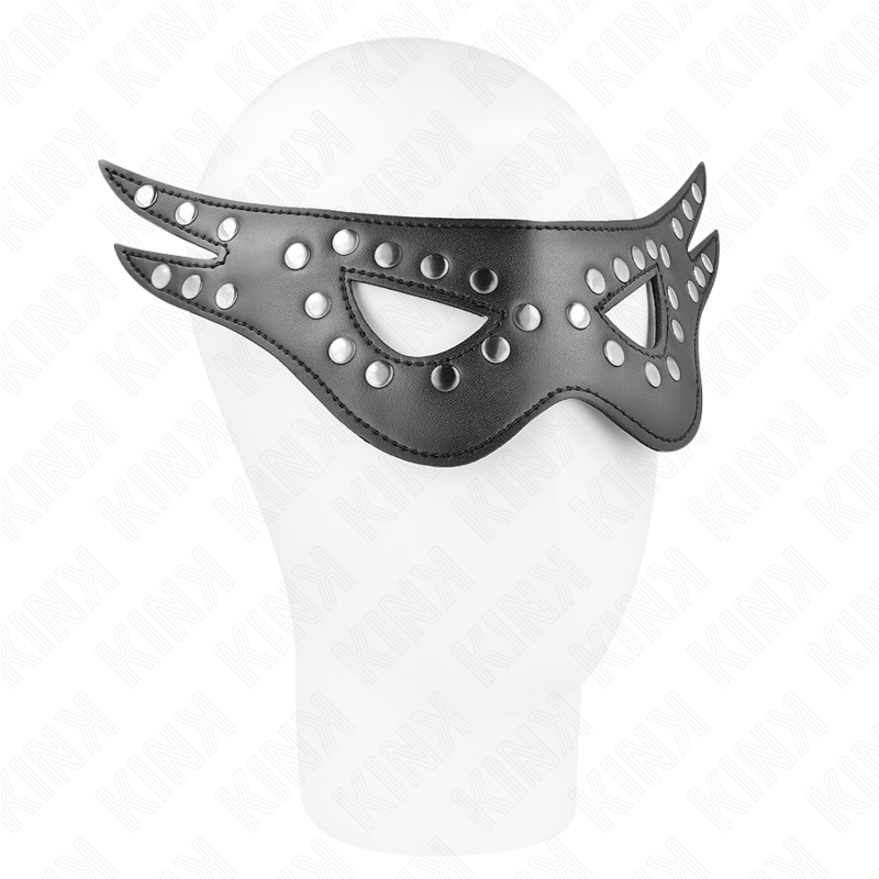 KINK - SEXY LEATHERETTE MASK MODEL 1 27 x 13 CM - NOCTURNA DESIRES