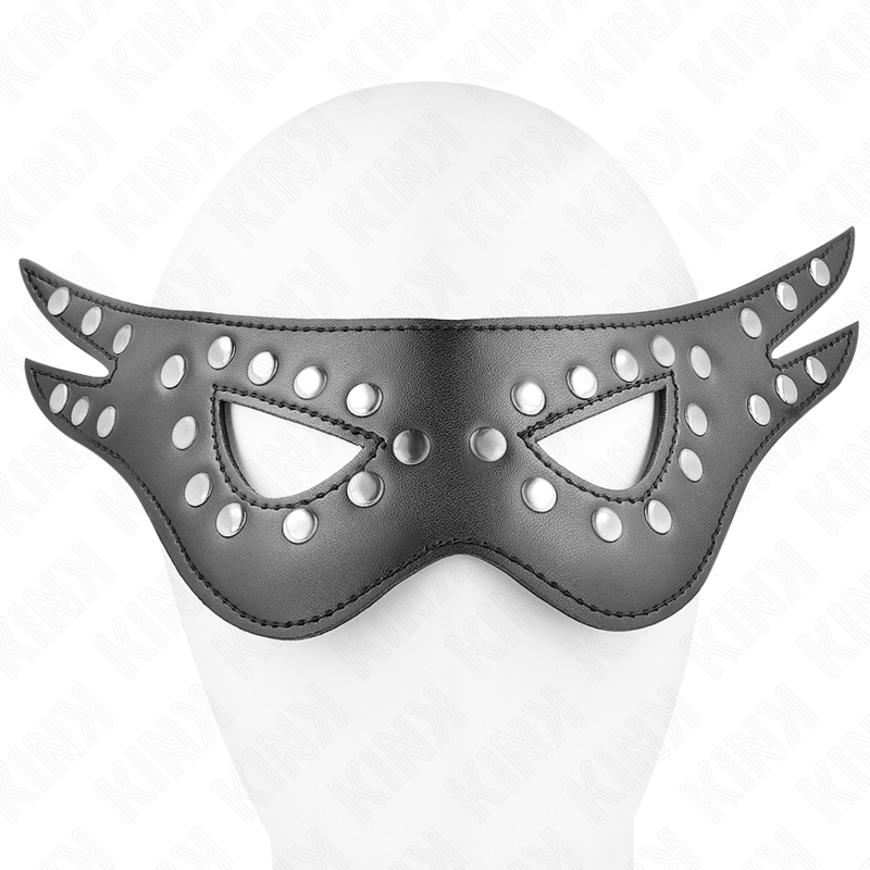 KINK - SEXY LEATHERETTE MASK MODEL 1 27 x 13 CM - NOCTURNA DESIRES