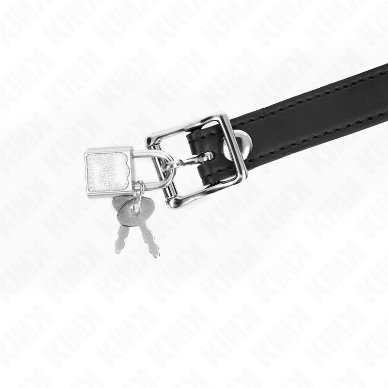KINK - SILICONE BALL 4 CM GAG WITH LOCK 60 x 2 CM - NOCTURNA DESIRES