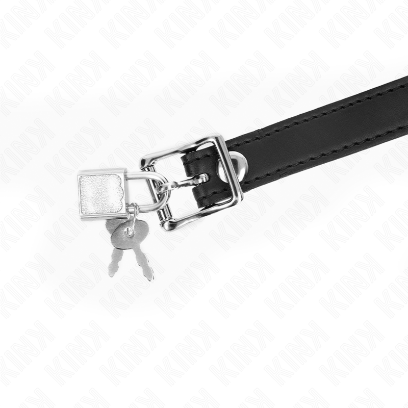 KINK - MODEL 1 SILICONE BALL 4 CM GAG WITH LOCK 60 x 2 CM - NOCTURNA DESIRES
