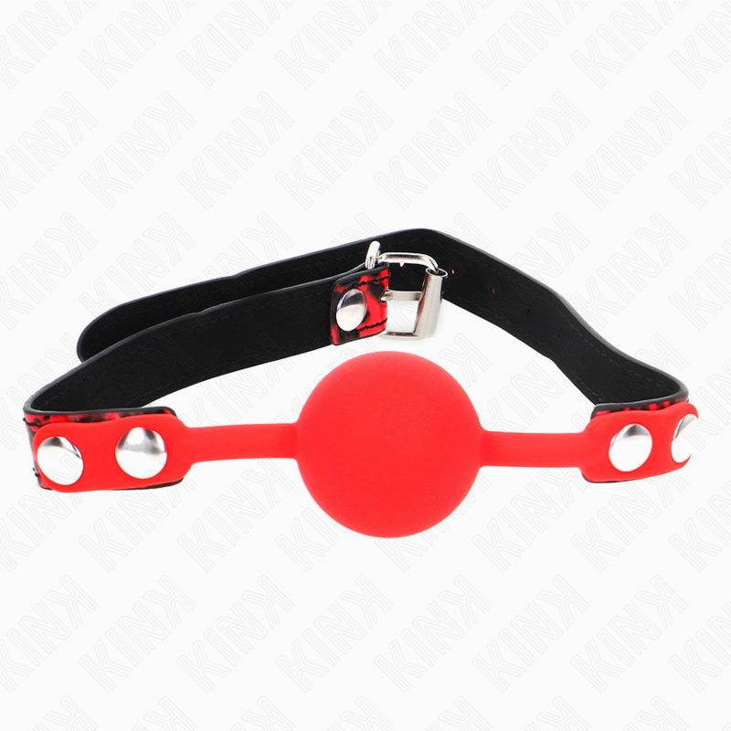KINK - SILICONE BALL 4 CM GAG MODEL 2 60 x 2 CM - NOCTURNA DESIRES