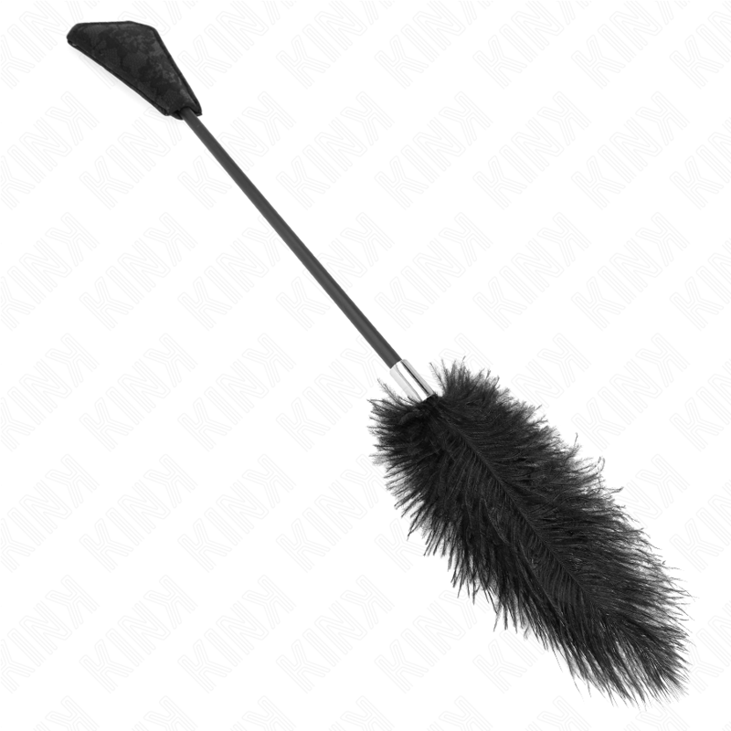 KINK - OSTRICH FEATHERS FOR TICKLE WITH LACE PALLET 56 CM - NOCTURNA DESIRES