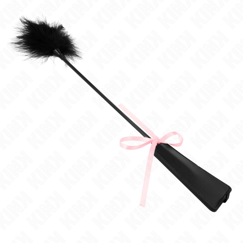 KINK - TICKLE FEATHERS WITH PINK RIBBON BOW 49 CM - NOCTURNA DESIRES