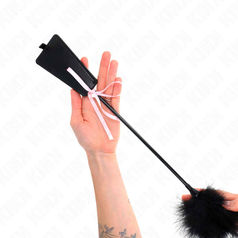 KINK - TICKLE FEATHERS WITH PINK RIBBON BOW 49 CM - NOCTURNA DESIRES