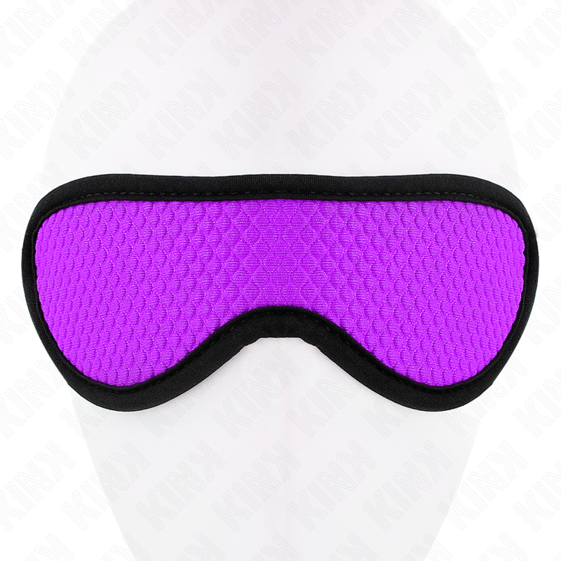 KINK - SCALE TEXTURE BANDAGE WITH PURPLE COVERED EDGE 20 x 7 CM - NOCTURNA DESIRES