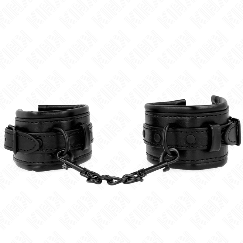 KINK - WRIST RESTRAINTS BLACK ADJUSTABLE 20-30 CM X 6 CM - NOCTURNA DESIRES