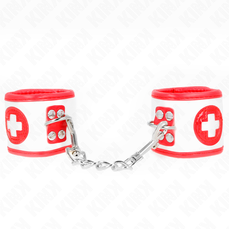 KINK - MINI NURSE WRIST RESTRAINTS ADJUSTABLE 18-23 CM X 5 CM - NOCTURNA DESIRES