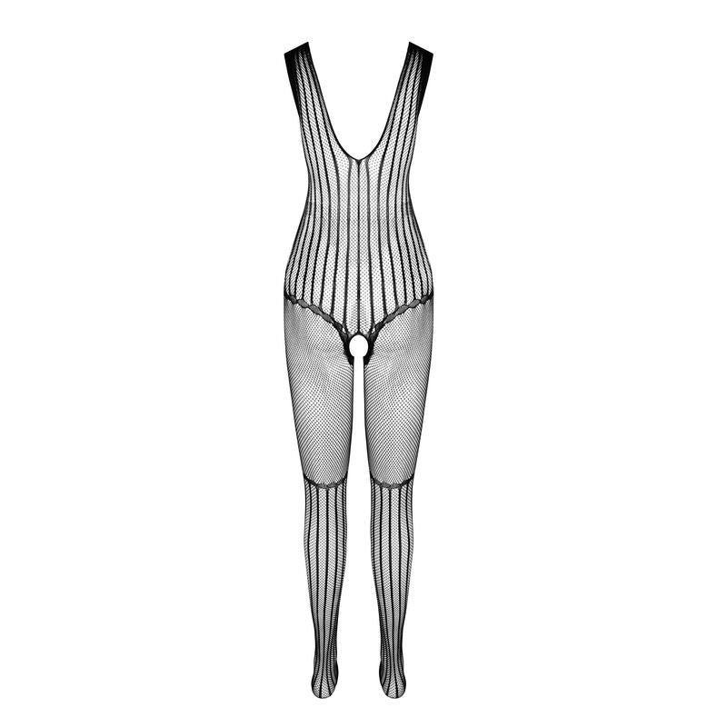 PASSION - BS 103 BODYSTOCKING WHITE ONE SIZE - NOCTURNA DESIRES