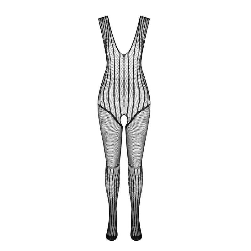 PASSION - BS 103 BODYSTOCKING WHITE ONE SIZE - NOCTURNA DESIRES