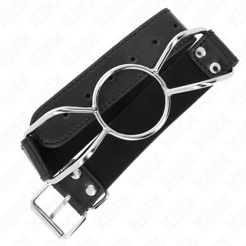 KINK - SPIDER MOUTH GAG 60 X 3 CM SIZE L 5 CM - NOCTURNA DESIRES