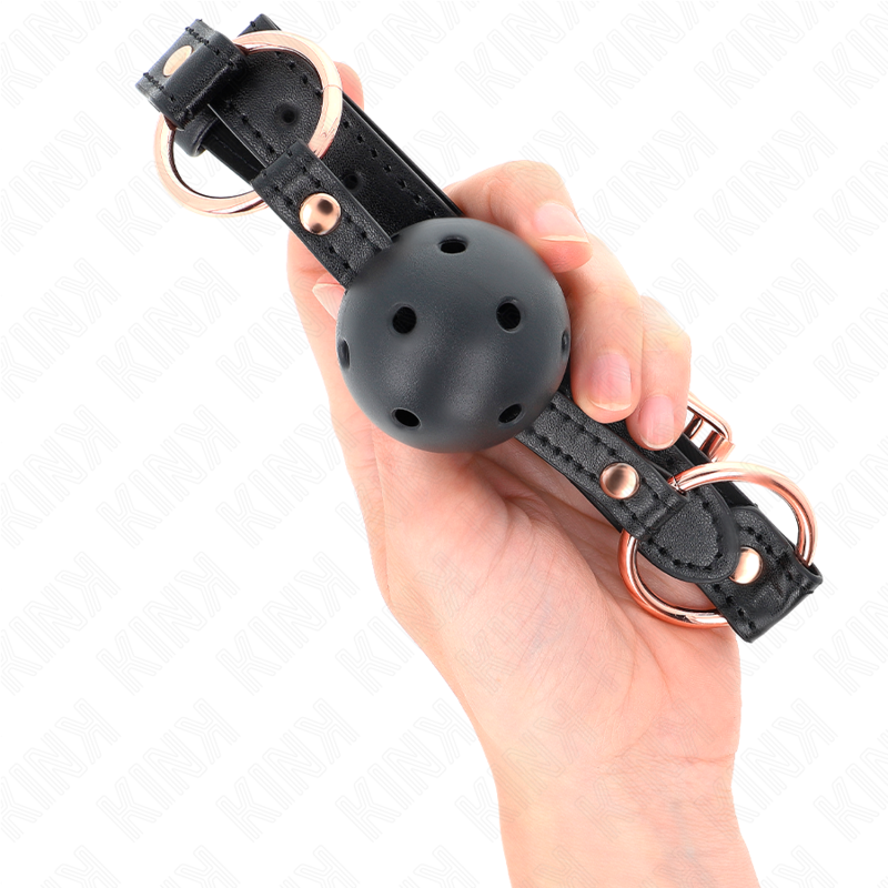 KINK - PREMIUM TPE BALL 4 CM GAG 60 x 2 CM - NOCTURNA DESIRES