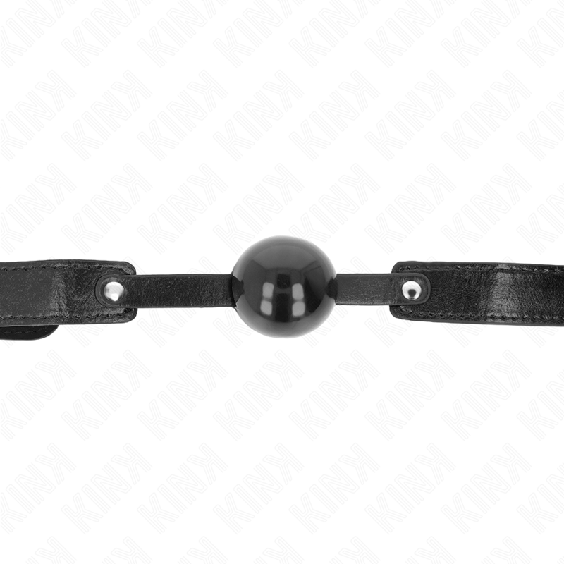 KINK - SOFT TPE BALL 4 CM GAG MODEL 2 65 x 2.5 CM - NOCTURNA DESIRES