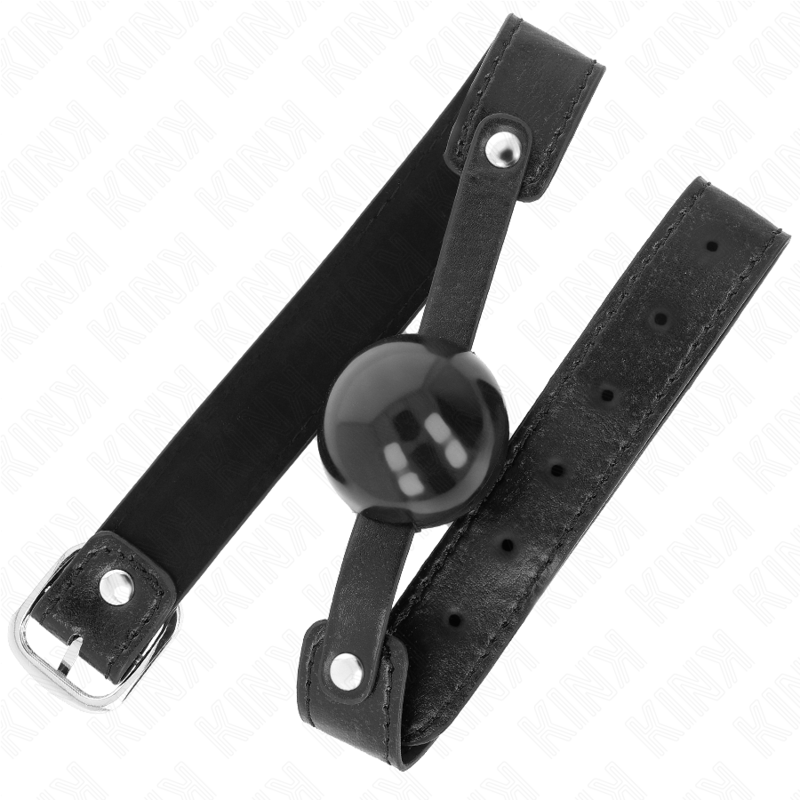 KINK - SOFT TPE BALL 4 CM GAG MODEL 2 65 x 2.5 CM - NOCTURNA DESIRES