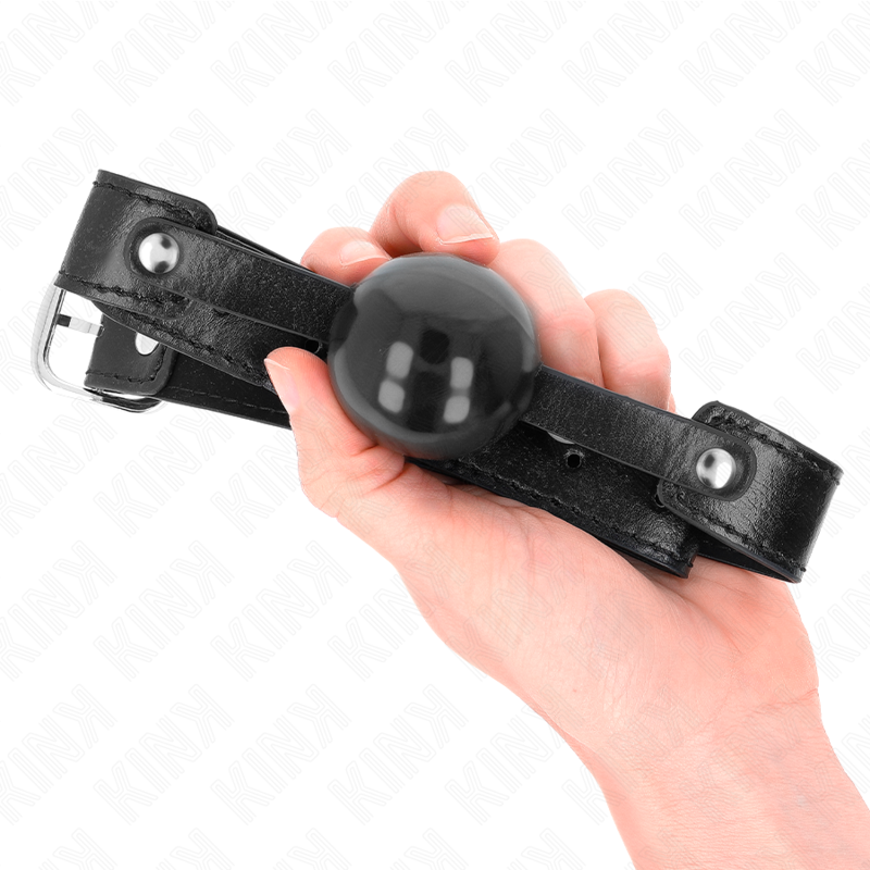 KINK - SOFT TPE BALL 4 CM GAG MODEL 2 65 x 2.5 CM - NOCTURNA DESIRES