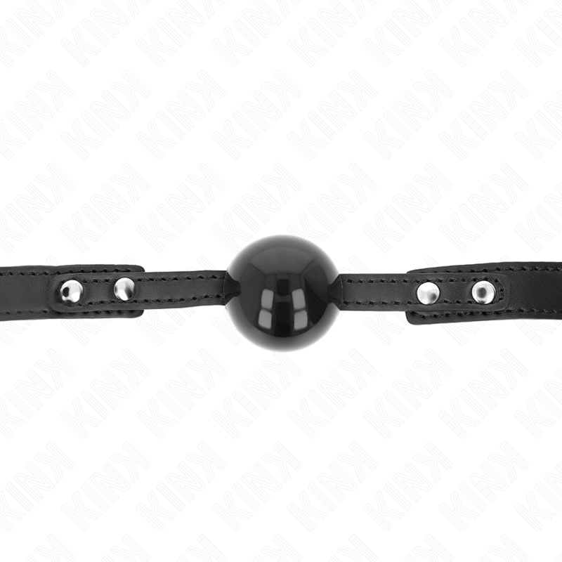 KINK - SOFT TPE BALL 4 CM GAG MODEL 3 60 x 2 CM ADJUSTABLE 37-52 CM - NOCTURNA DESIRES