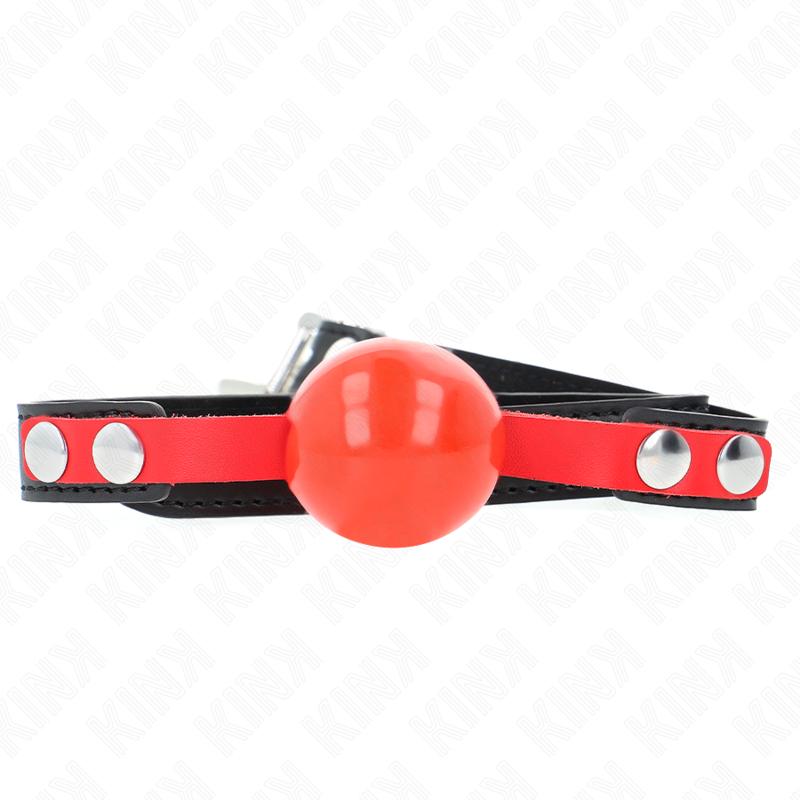 KINK - SOFT TPE BALL 4 CM GAG MODEL 4 60 x 2 CM ADJUSTABLE 37-52 CM - NOCTURNA DESIRES