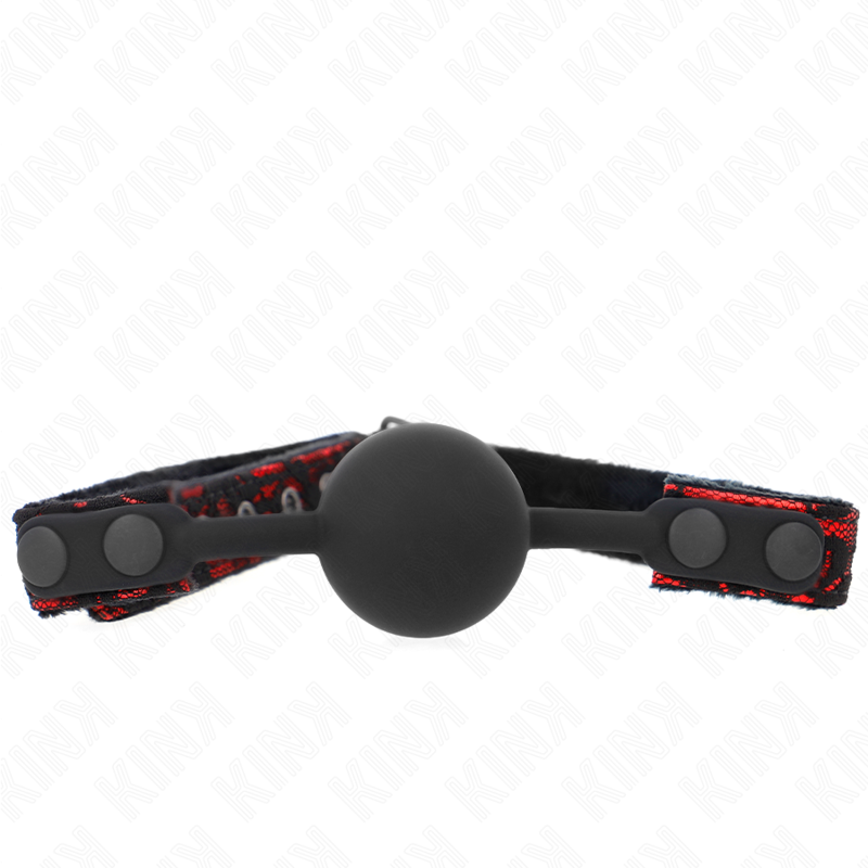 KINK - SCANDAL SILICONE BALL 4 CM GAG MODEL 1 65 x 2 CM - NOCTURNA DESIRES