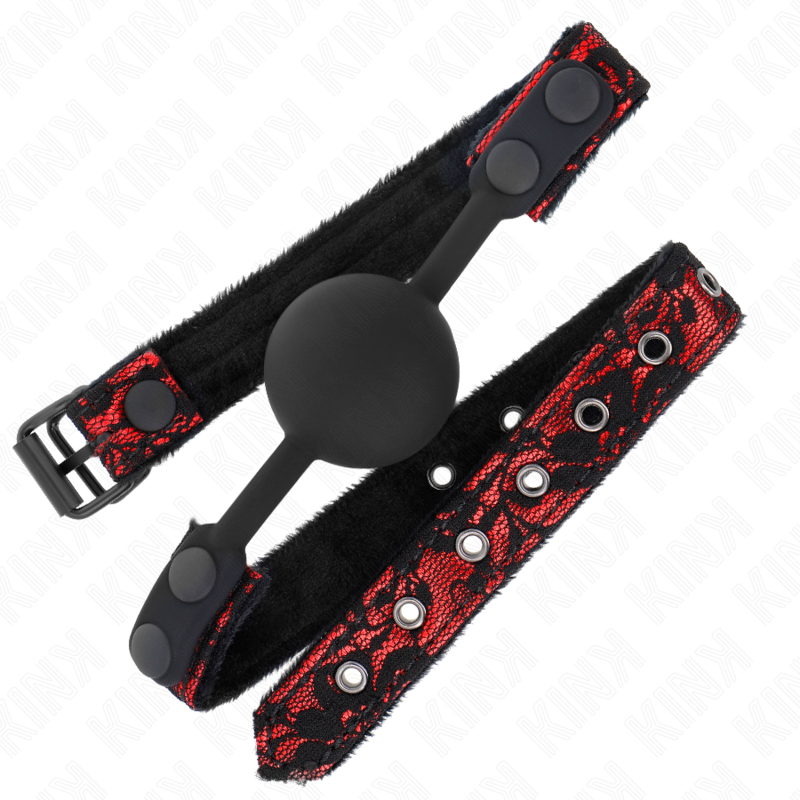 KINK - SCANDAL SILICONE BALL 4 CM GAG MODEL 1 65 x 2 CM - NOCTURNA DESIRES