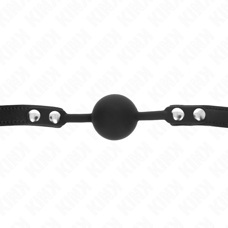 KINK - SILICONE BALL 4 CM GAG MODEL 1 60 x 2 CM - NOCTURNA DESIRES