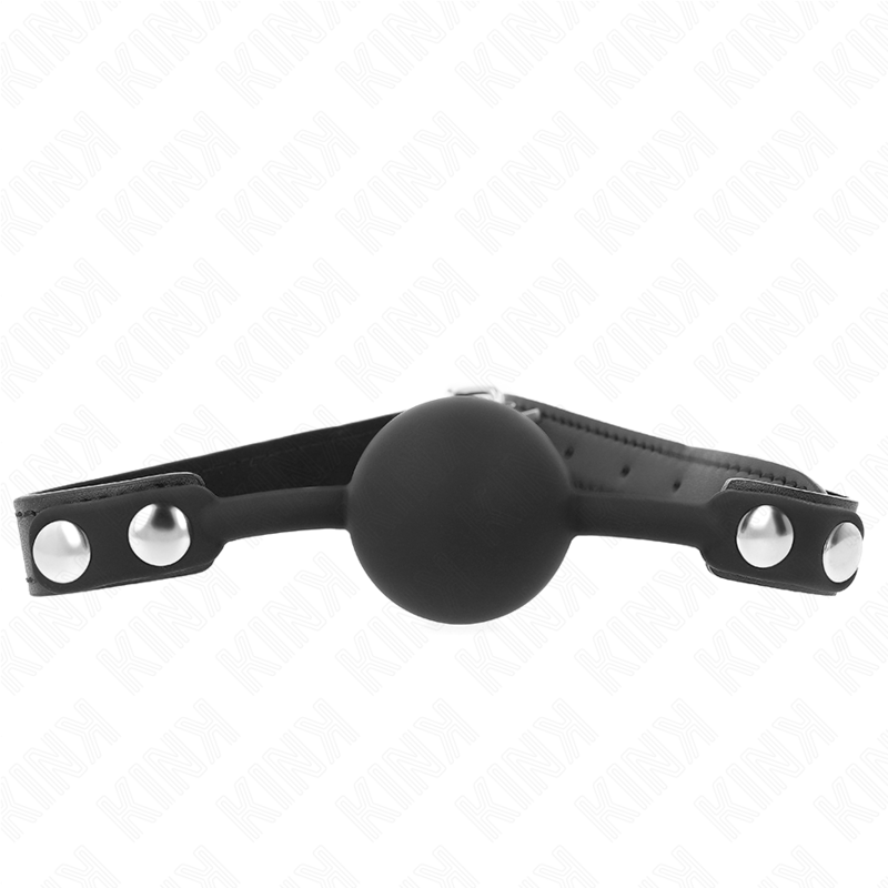 KINK - SILICONE BALL 4 CM GAG MODEL 1 60 x 2 CM - NOCTURNA DESIRES