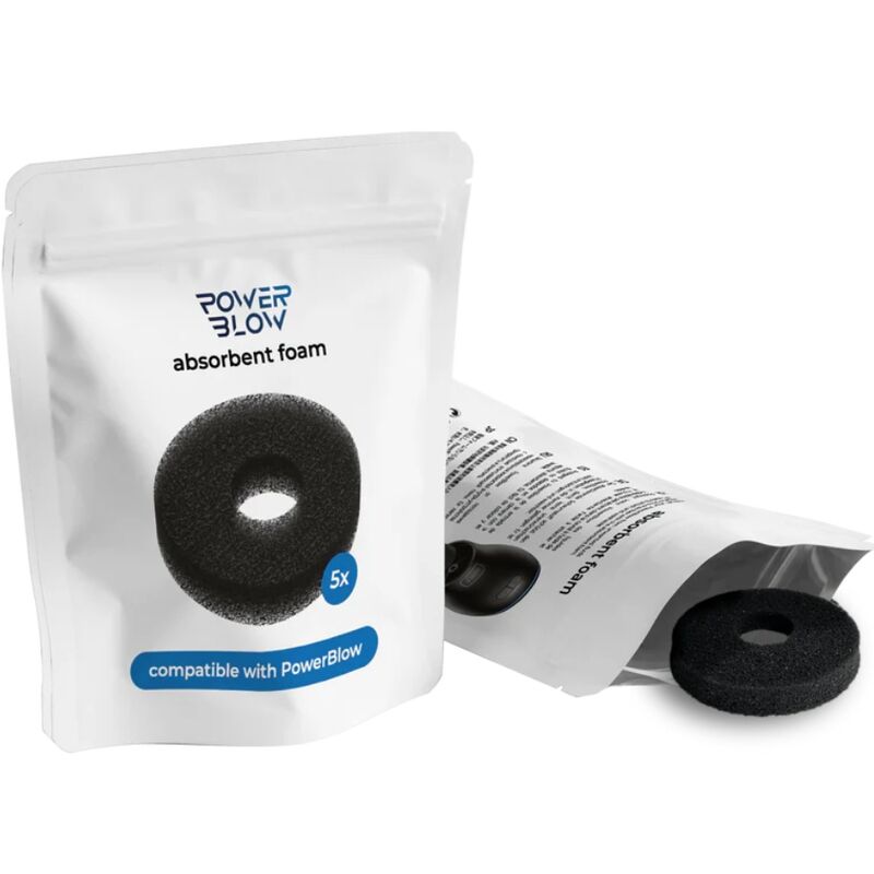 KIIROO - POWER BLOW ABSORBENT FOAM 5 PACK - NOCTURNA DESIRES