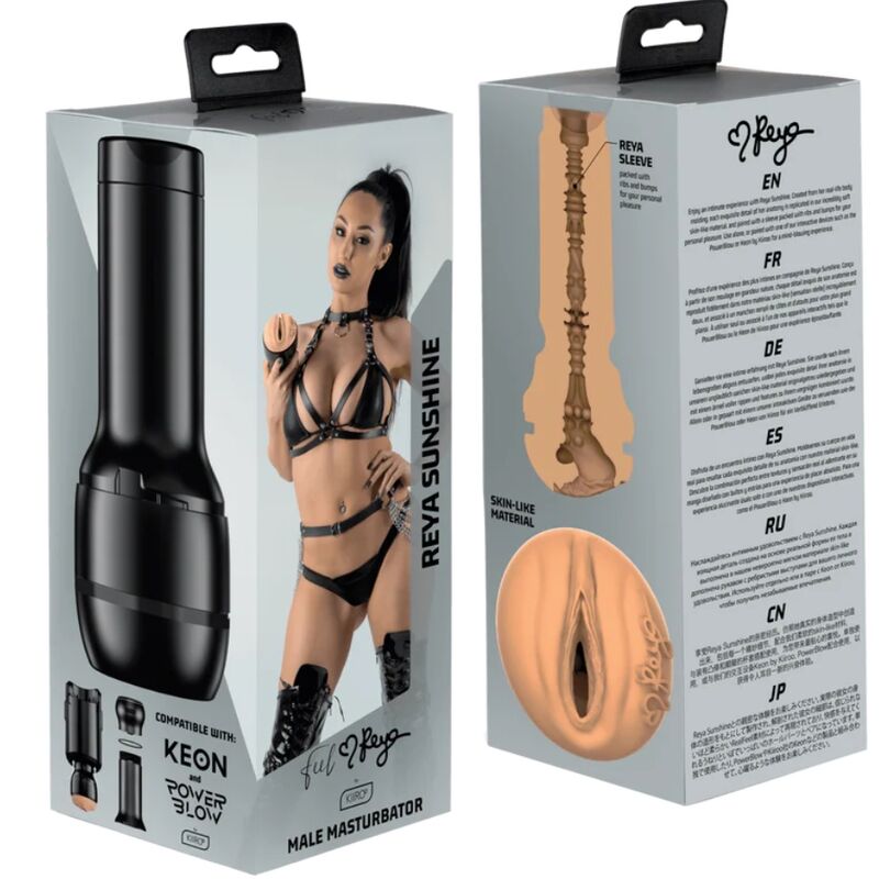 KIIROO - FEEL REYA SUNSHINE STROKER KIIROO STARS COLLECTION - NOCTURNA DESIRES