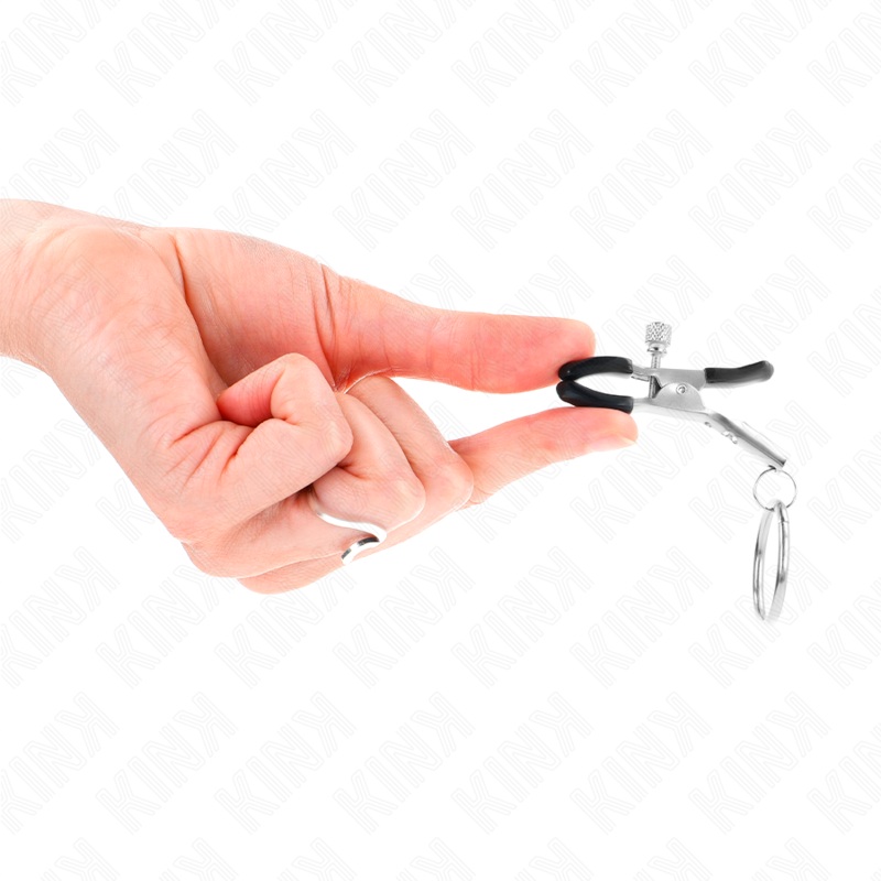 KINK - O RING NIPPLE CLAMP 6 CM - NOCTURNA DESIRES