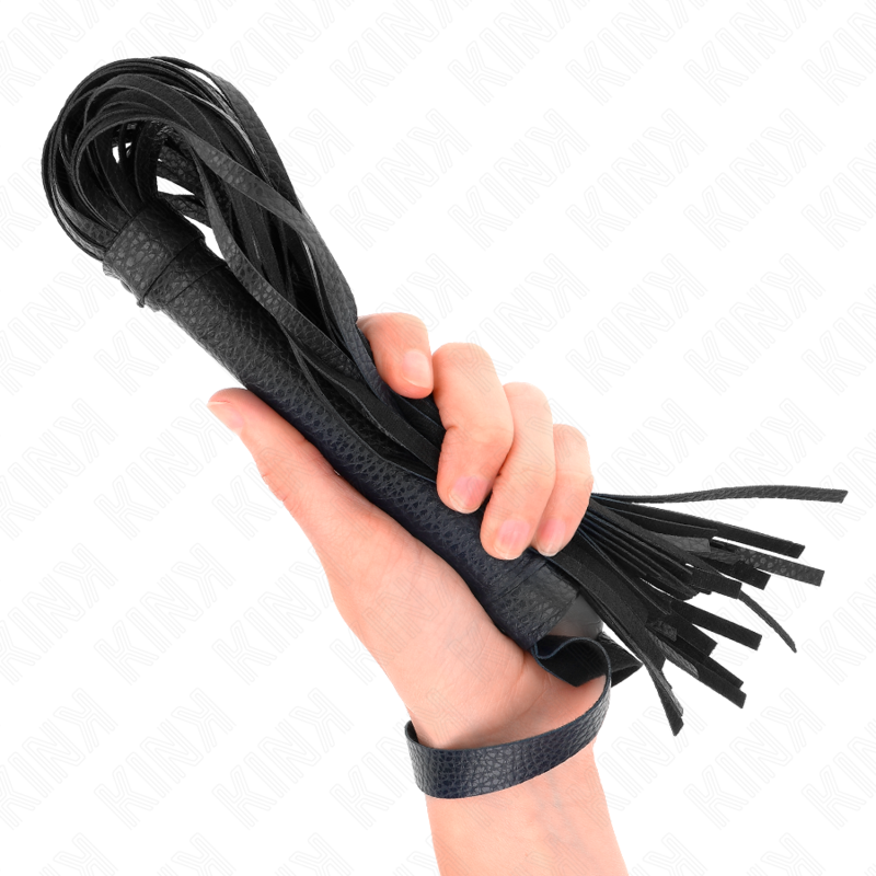 KINK - DARK BLUE BEAD WHIP 43.5 CM - NOCTURNA DESIRES
