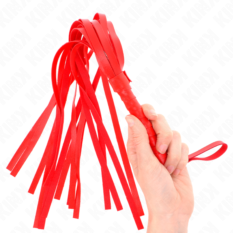 KINK - SIMPLE RED WHIP 45 CM - NOCTURNA DESIRES