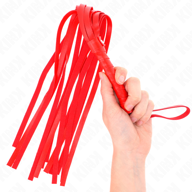 KINK - SIMPLE RED WHIP 45 CM - NOCTURNA DESIRES