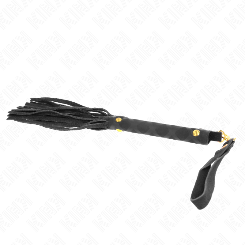 KINK - BLACK SUEDE MINI WHIP 30 CM - NOCTURNA DESIRES