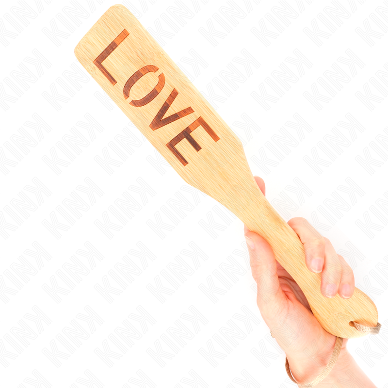 KINK - BAMBOO PALETTE WORD LOVE 32 X 5.5 CM - NOCTURNA DESIRES