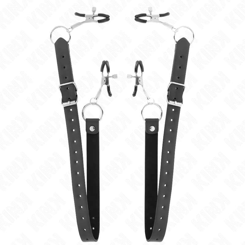 KINK - 4 CLIT CLAMPS ADJUSTABLE 34-48 CM - NOCTURNA DESIRES
