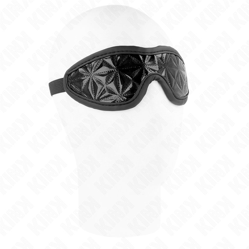 KINK - BLACK DIAMOND PATTERN HEADBAND 20.5 x 6 CM - NOCTURNA DESIRES