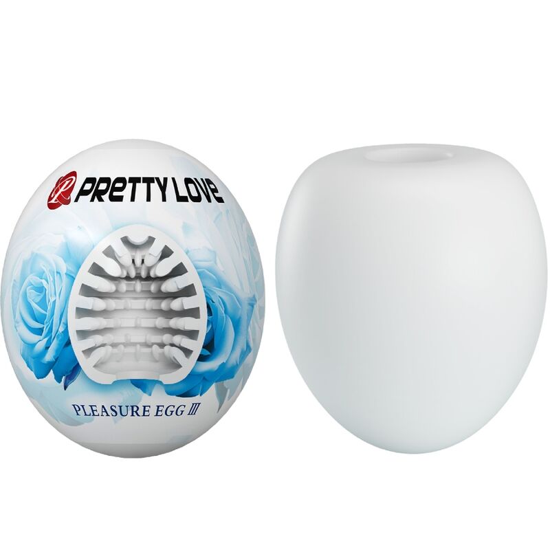 PRETTY LOVE - MALE MASTURBATOR EGG WHITE - NOCTURNA DESIRES