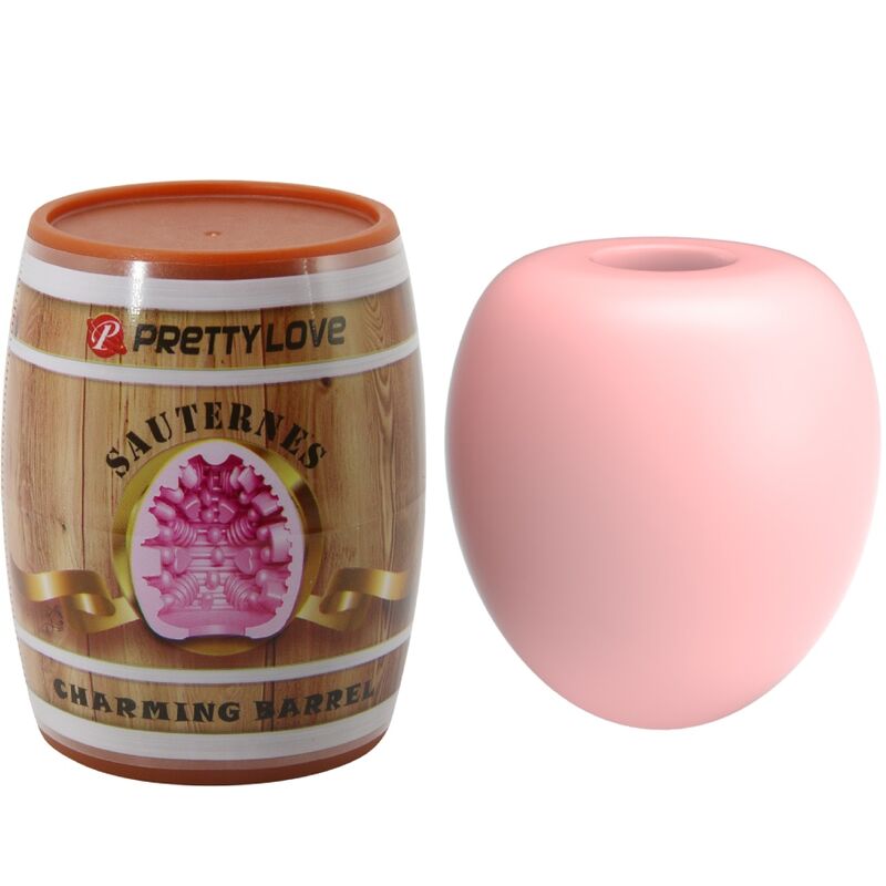 PRETTY LOVE - MALE MASTURBATOR EGG PINK MODEL 2 - NOCTURNA DESIRES
