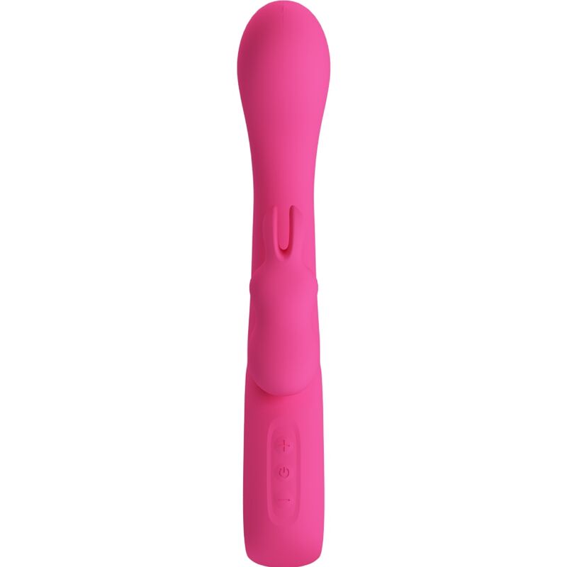 PRETTY LOVE - NOVAK RABBIT VIBRATOR 12 VIBRATIONS PINK - NOCTURNA DESIRES