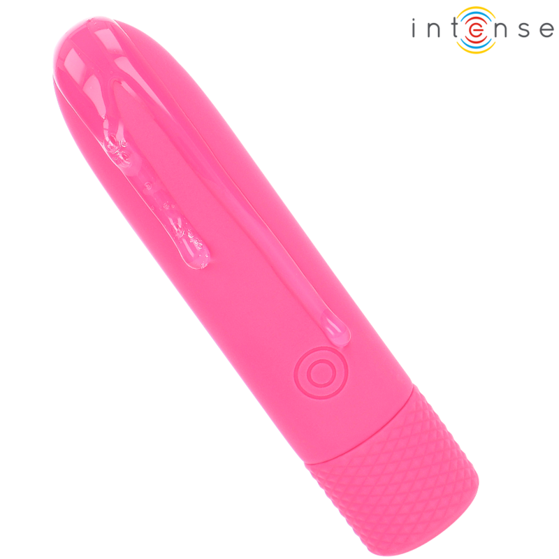 INTENSE - SYMONE USB RECHARGEABLE VIBRATING BULLET 8 VIBRATIONS PINK 10 X 2.2 CM - NOCTURNA DESIRES