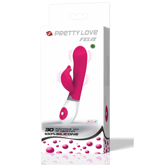 PRETTY LOVE - FLIRTATION VIBRATOR WITH FELIX STIMULATOR PRETTY LOVE FLIRTATION NOCTURNA DESIRES