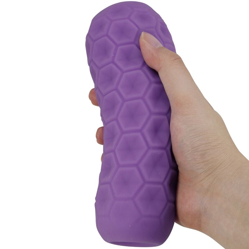 PRETTY LOVE - TWIN BALLS MALE MASTURBATOR PURPLE - NOCTURNA DESIRES