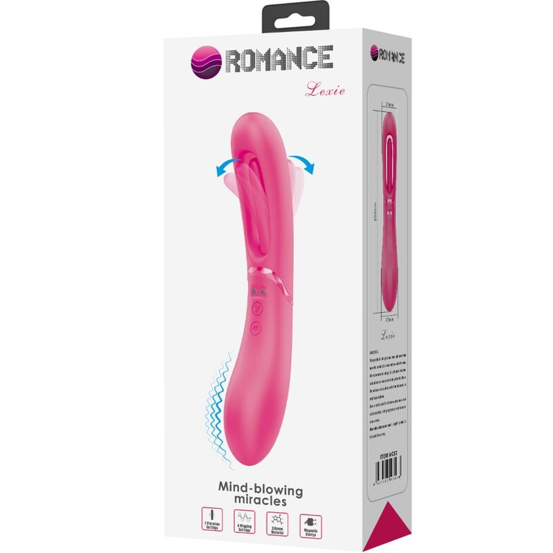 ROMANCE - LEXIE G-SPOT VIBRATOR 7 VIBRATIONS PINK - NOCTURNA DESIRES