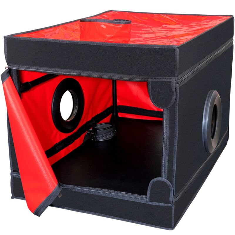 SECRET DOME - KINK CLUB LA NICHE CABIN BLACK & RED - NOCTURNA DESIRES
