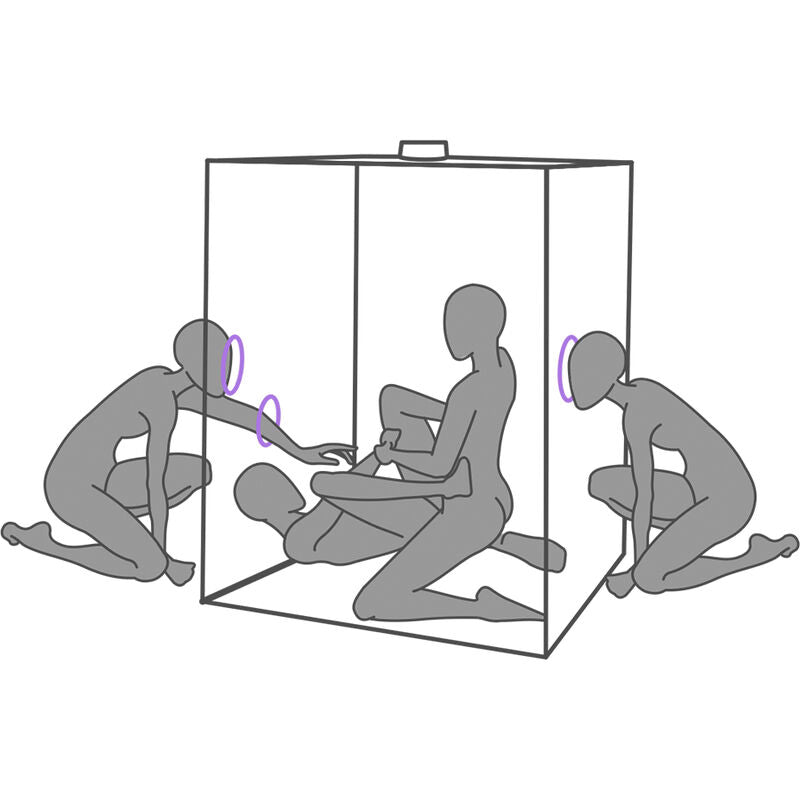 SECRET DOME - KINK CLUB CABIN SCANDALE PURPLE - NOCTURNA DESIRES