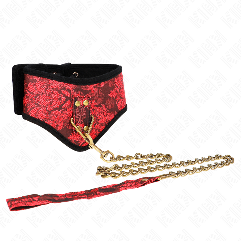 KINK - SCANDAL MODEL NECKLACE WITH LACE STRAP 75 CM 44 X 10 CM - NOCTURNA DESIRES