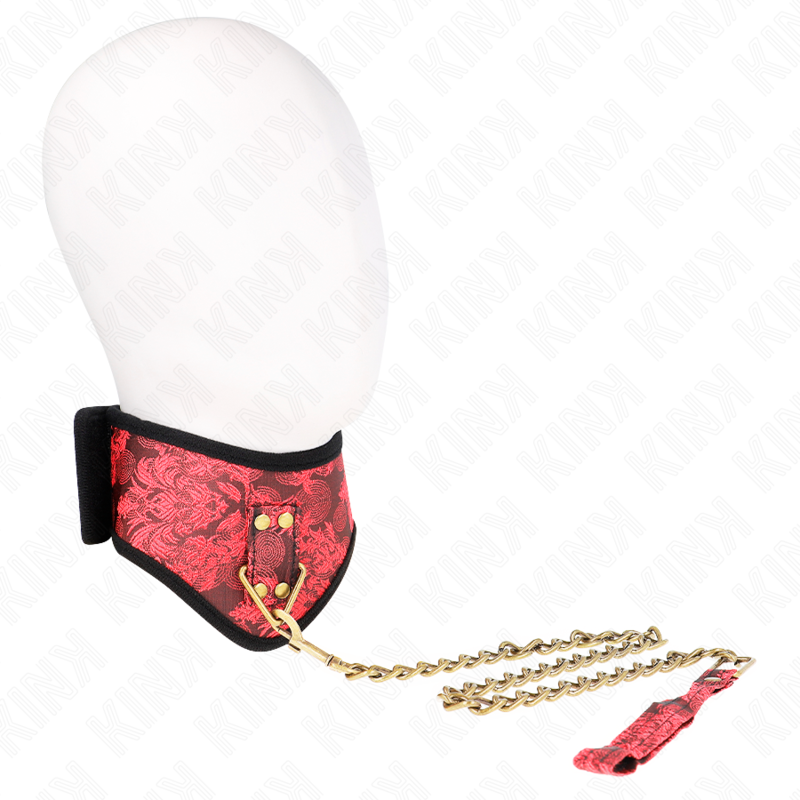KINK - SCANDAL MODEL NECKLACE WITH LACE STRAP 75 CM 44 X 10 CM - NOCTURNA DESIRES