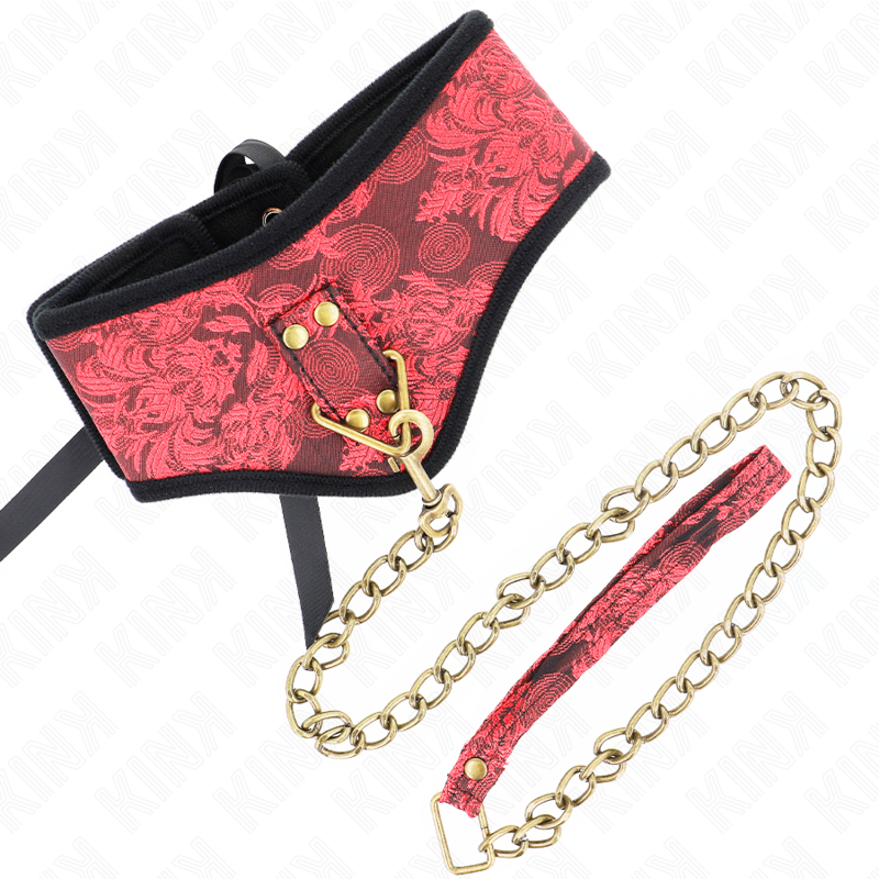 KINK - SCANDAL MODEL NECKLACE WITH LACE STRAP 75 CM 44 X 10 CM - NOCTURNA DESIRES