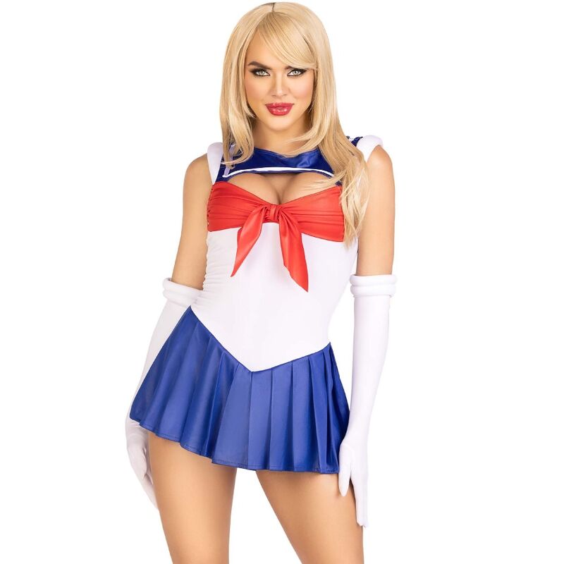 LEG AVENUE - COSTUME SEXY SAILOR MULTICOLOR S - NOCTURNA DESIRES