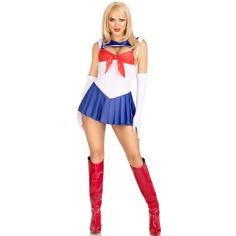 LEG AVENUE - COSTUME SEXY SAILOR MULTICOLOR S - NOCTURNA DESIRES