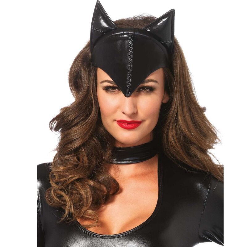 LEG AVENUE - CAT WOMAN MASK BLACK - NOCTURNA DESIRES