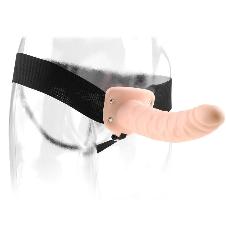 FETISH FANTASY SERIES - 19 CM HOLLOW STRAP-ON NATURAL FETISH FANTASY SERIES NOCTURNA DESIRES